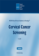 Linee Guida 2009 su Cervical Cancer Screening